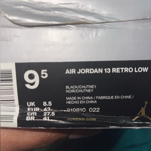 Lightly used air men’s Jordan Retro Low - Picture 4 of 9